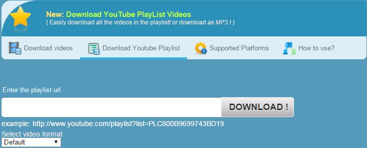 how to download youtube playlist at once